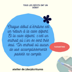 Atelier d'écriture-Tarantino